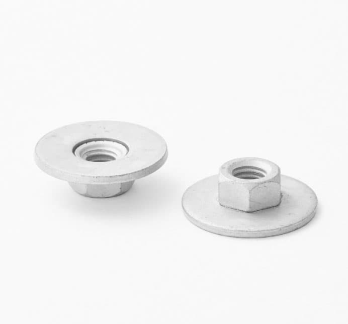WASHER AND NUT